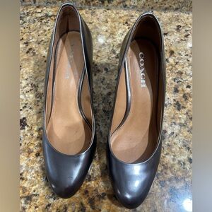 Coach Women's Silver Heels